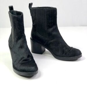 Ugg Camden Exotic calfhair heeled boots 7.5